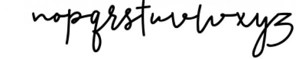 Pollistons Signature Font Font LOWERCASE