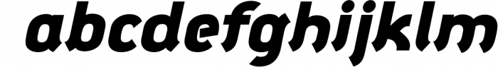 Polyphonicus - Sans Serif Font Family - OTF, TTF 4 Font LOWERCASE