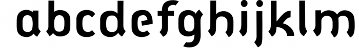Polyphonicus - Sans Serif Font Family - OTF, TTF 5 Font LOWERCASE
