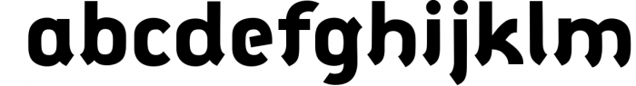 Polyphonicus - Sans Serif Font Family - OTF, TTF 7 Font LOWERCASE