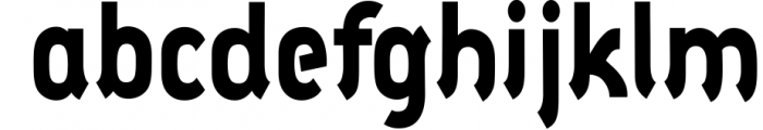 Polyphonicus - Sans Serif Font Family - OTF, TTF 8 Font LOWERCASE