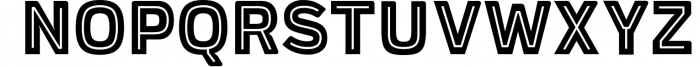 Portsmith - A Multi-Layer Webfont 1 Font UPPERCASE