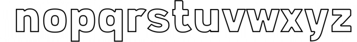 Portsmith - A Multi-Layer Webfont 2 Font LOWERCASE