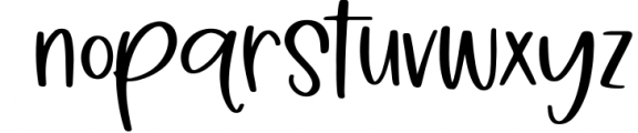 Possibly - A Quirky Handwritten Font Font LOWERCASE