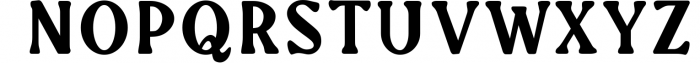 Postpress - A Vintage Headline Serif Font UPPERCASE