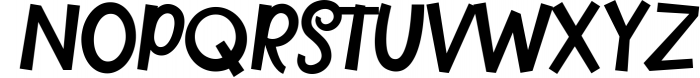 Postregular Font UPPERCASE