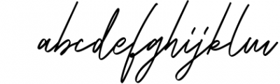 Potters Signature Script Font Font LOWERCASE