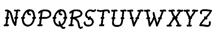 POINTINK Font UPPERCASE