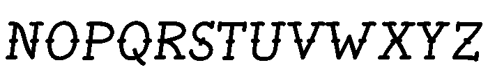 POINTINK Font LOWERCASE