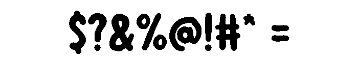 POMPAM Font OTHER CHARS