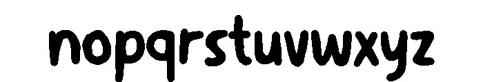 POMPAM Font LOWERCASE
