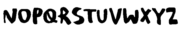 POPKORNDemoRegular Font UPPERCASE
