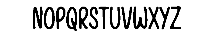 Pocare Font UPPERCASE