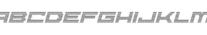 Pocket Ball Condensed Italic Font LOWERCASE