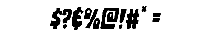 Pocket Monster Italic Font OTHER CHARS