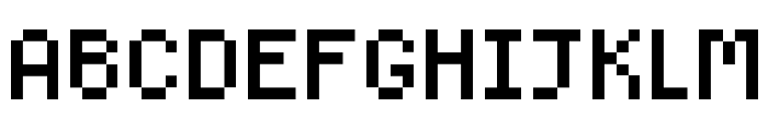 Pocket Pixel Regular Font UPPERCASE