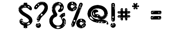 Pocky Cocky Font OTHER CHARS