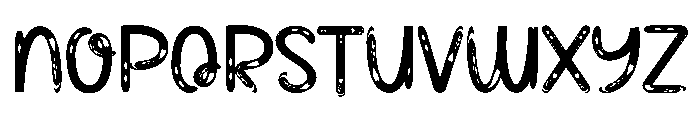 Pocky Cocky Font UPPERCASE