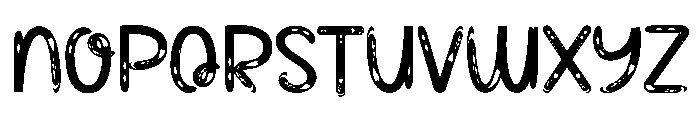 Pocky Cocky Font LOWERCASE