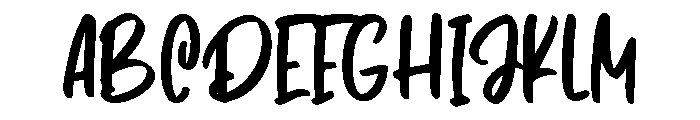 Poetry of Silence Font UPPERCASE