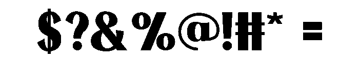 Poggio Font OTHER CHARS