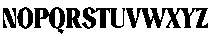 Poggio Font UPPERCASE