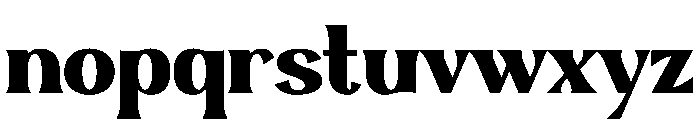 Poggio Font LOWERCASE