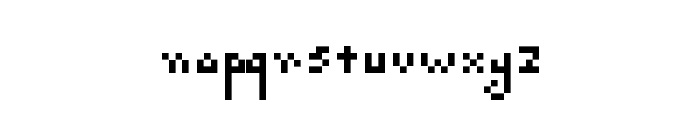 Po$h Pixels Regular Font LOWERCASE