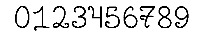 PointBetsie Font OTHER CHARS