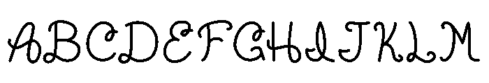 PointBetsie Font UPPERCASE