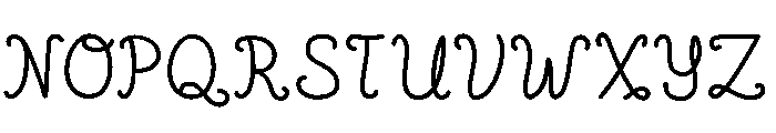 PointBetsie Font UPPERCASE