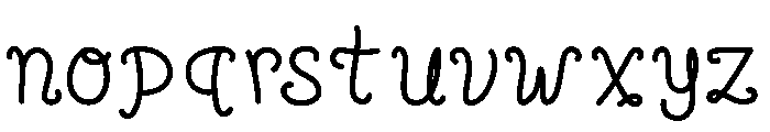 PointBetsie Font LOWERCASE