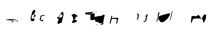 Pointer HyperExtended Oblique Font LOWERCASE