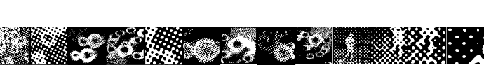 Pointilism-Toolbox Font LOWERCASE