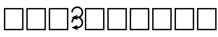 Pointout Regular Font OTHER CHARS