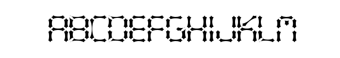 Pointy Iron Fence Font LOWERCASE