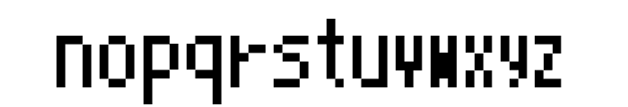 Pokemon X and Y Regular Font LOWERCASE