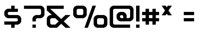 Polarix Regular Font OTHER CHARS