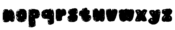 Polvorón - Personal Use Regular Font LOWERCASE