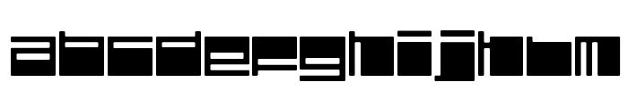 Polydiscous Font LOWERCASE