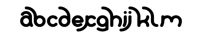 Polysoup Bold Font LOWERCASE