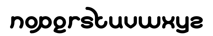 Polysoup Bold Font LOWERCASE