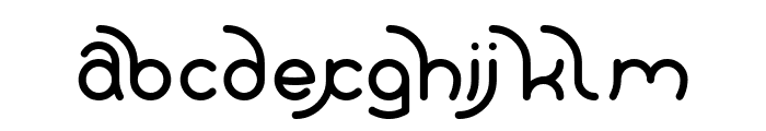 Polysoup-Light Font LOWERCASE