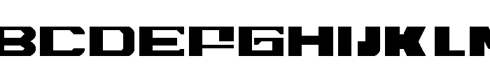 Ponder Regular Font UPPERCASE