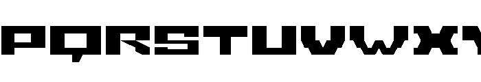 Ponder Regular Font UPPERCASE