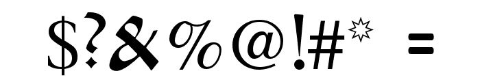 Ponomar Unicode Font OTHER CHARS