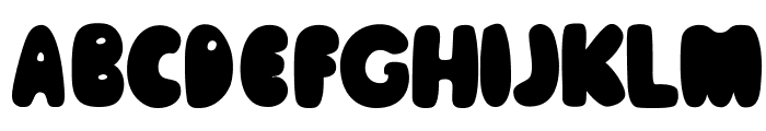 Pooh-Regular Font UPPERCASE