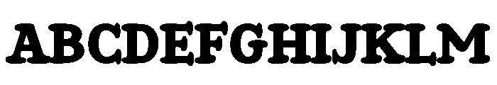 PopMine-Regular Font UPPERCASE