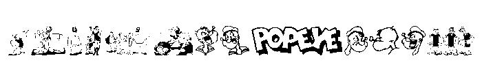 Popeye FONT