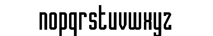 Popincourt 1981 Hi Regular Font LOWERCASE